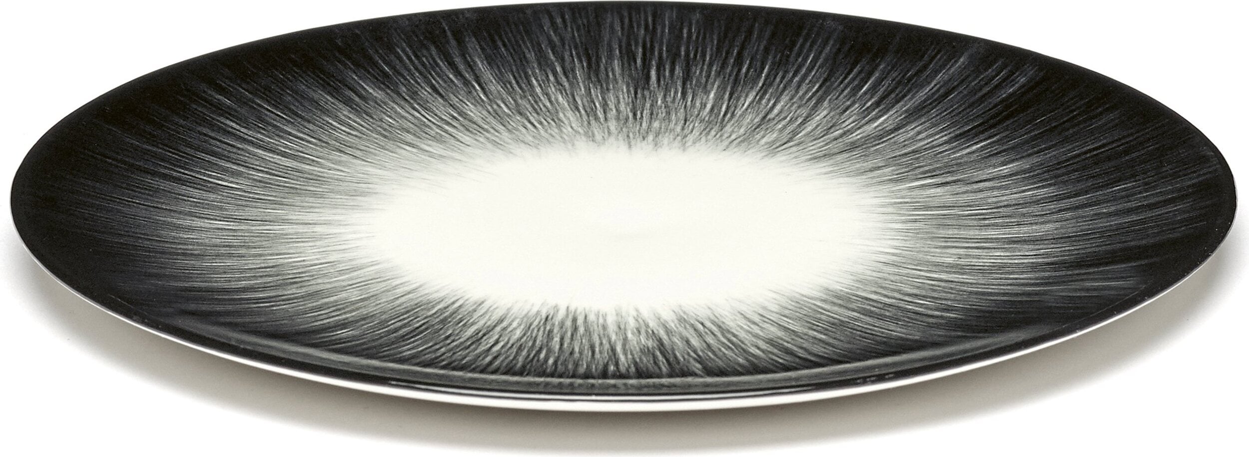 Dé 5 Dessertteller 17,5 cm, schwarz-weiß, 2 St.