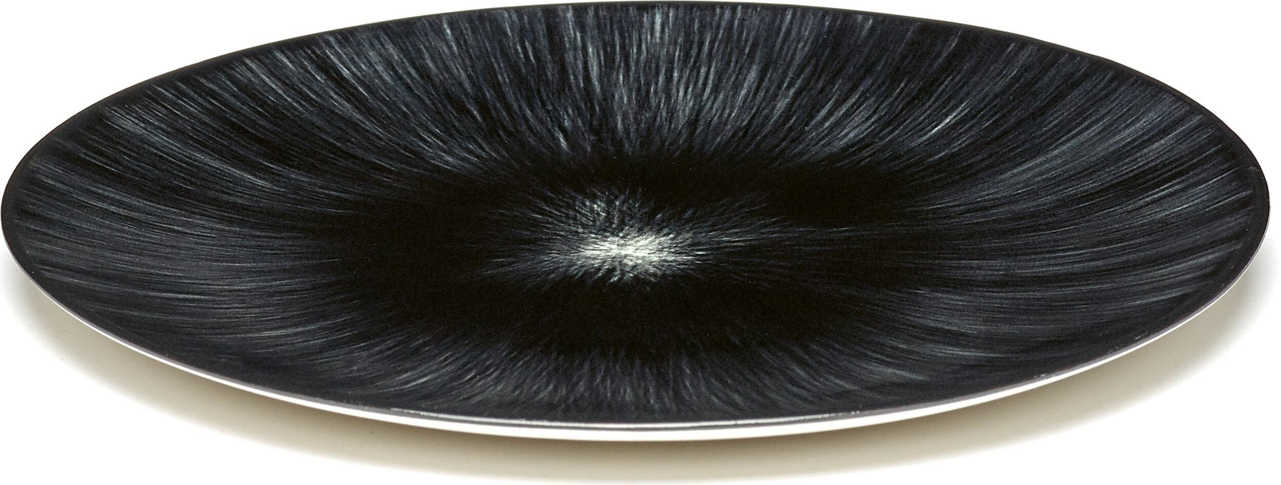Dé 6 Dessertteller 17,5 cm, schwarz-weiß, 2 St.