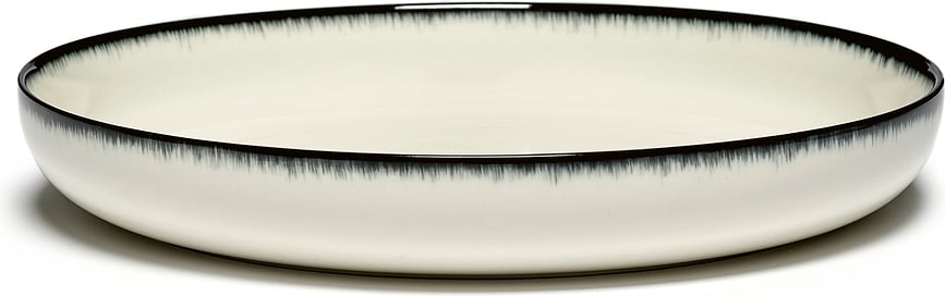 Dé A Πιάτο Βαθύ, 27 cm, μαύρο-άσπρο