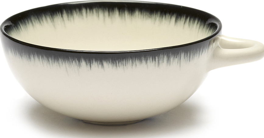 Dé A Šalica za espresso 80 ml crno-bijela