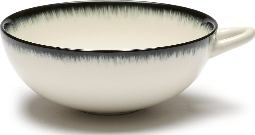 Dé A Tasses 200 ml, noires et blanches, Lot de 2