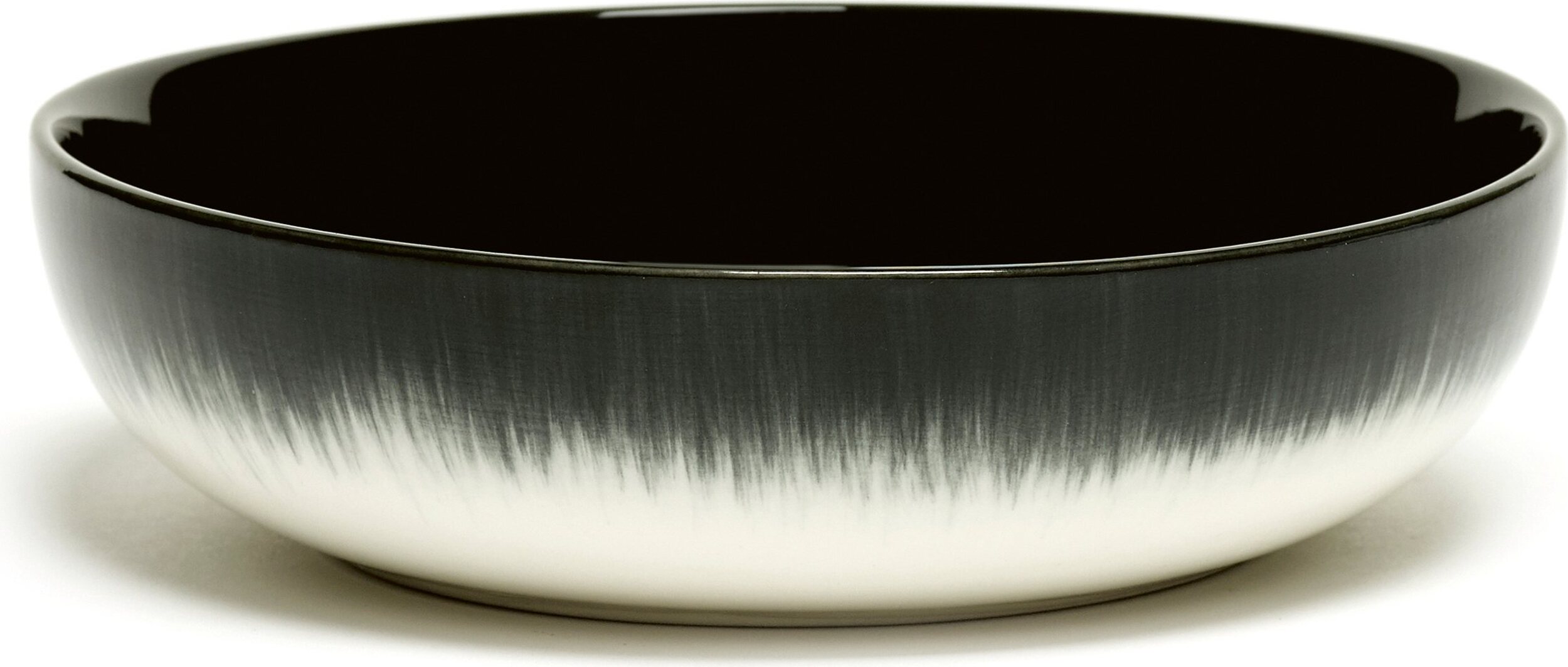 Suppenschüssel Dé B Schalen 15, 5 Cm, Schwarz-weiß, 2 St.