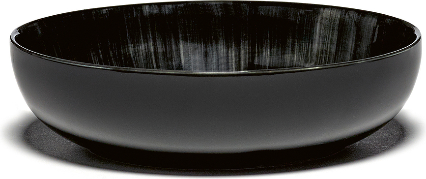 Dé C Zdjela 15,5 cm crno-bijela