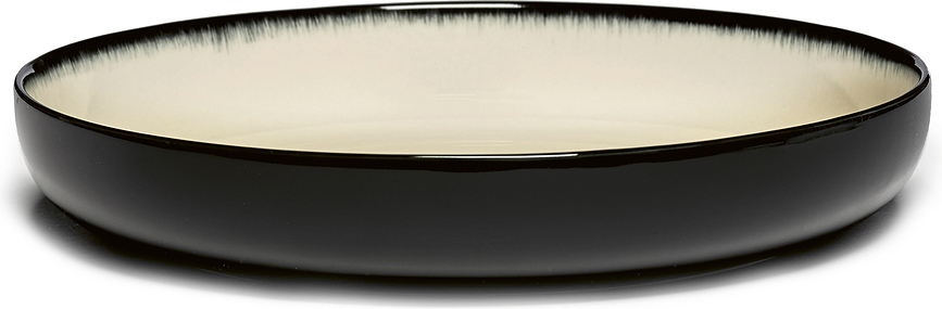 Dé D Duboki Tanjur 24 cm crno-bijeli