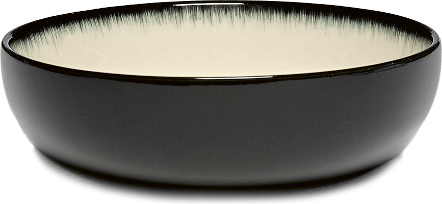 Dé D Μπολ, D 12,9 cm, μαύρο-λευκό