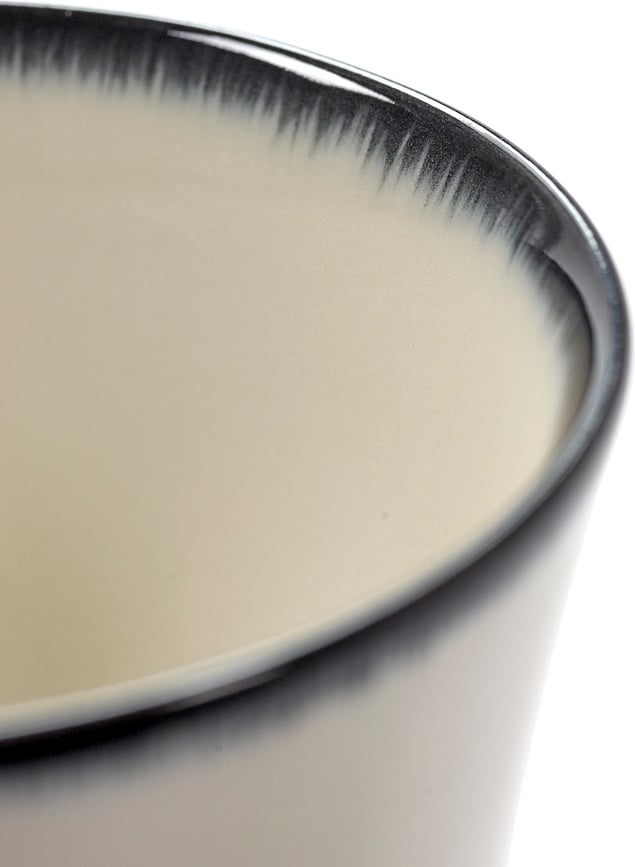 Dé D Κούπα, 340 ml, μαύρο-άσπρο