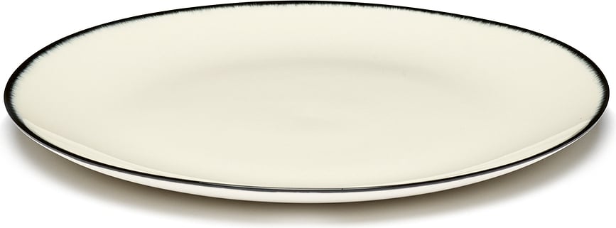 Dé Πιάτο Γλυκού, 17,5 εκ., μαύρο-άσπρο