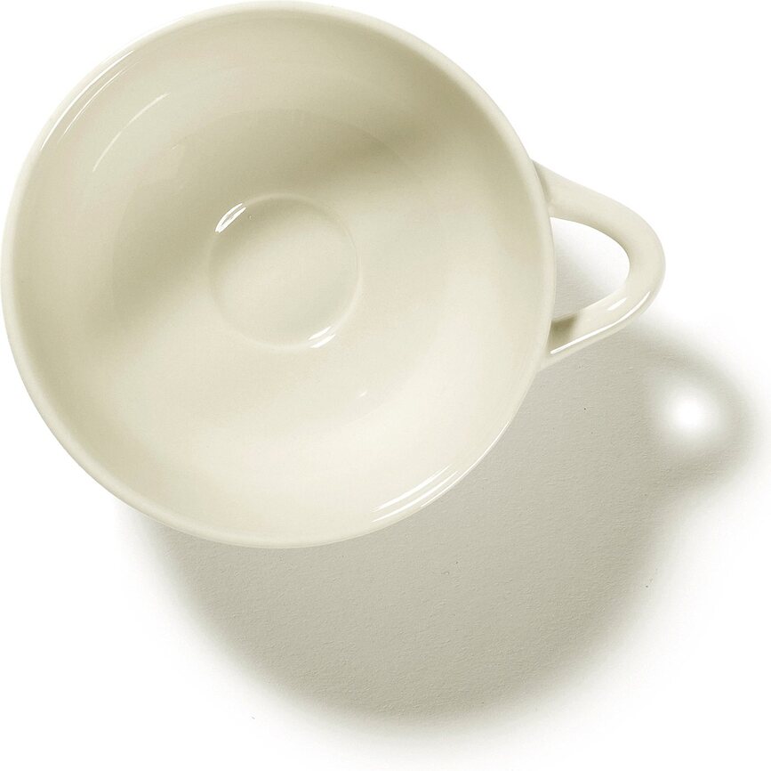 Dé A Šalice za espresso 80 ml crno-bijele 2 kom.