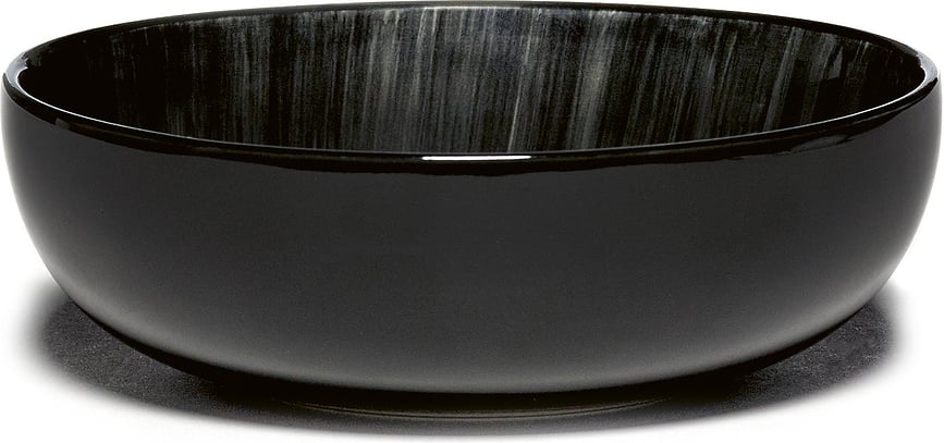 Dé Schale 12,9 cm, schwarz-weiß