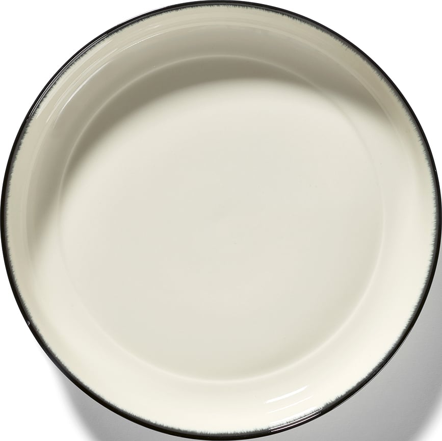 Dé D Duboki Tanjur 27 cm crno-bijeli