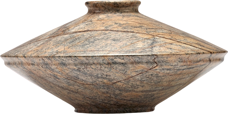 Dune °1 Βάζο Διακοσμητικό, 15 cm, καφέ