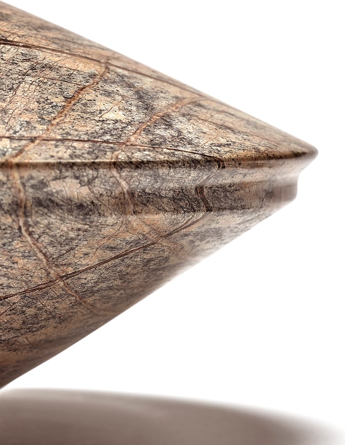 Dune °1 Vaza dekorativna 15 cm bijela