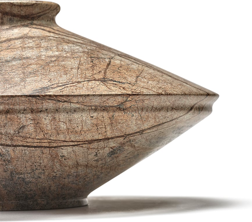 Dune °1 Vaza dekorativna 15 cm bijela