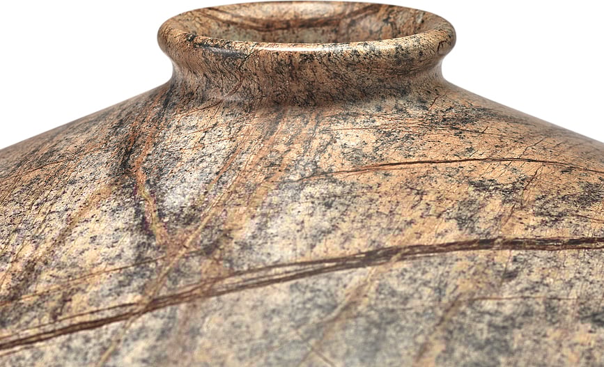 Dune °1 Vaza dekorativna 15 cm bijela