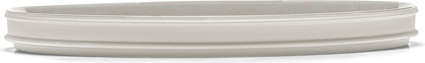 Dune Assiettes Plates, 28 cm, marron, Lot de 2