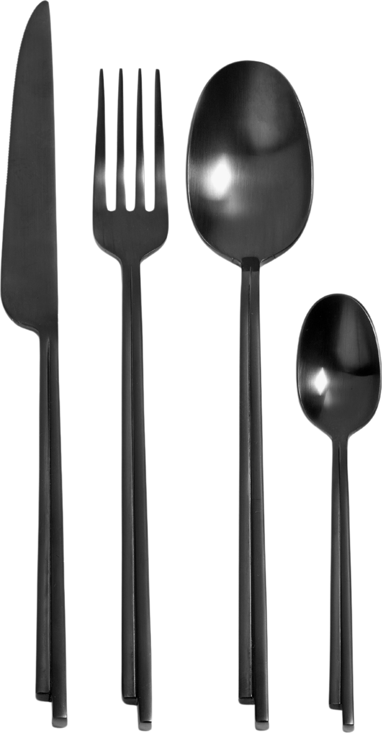 Bestecksets Dune Besteckset Schwarz, 24-teilig