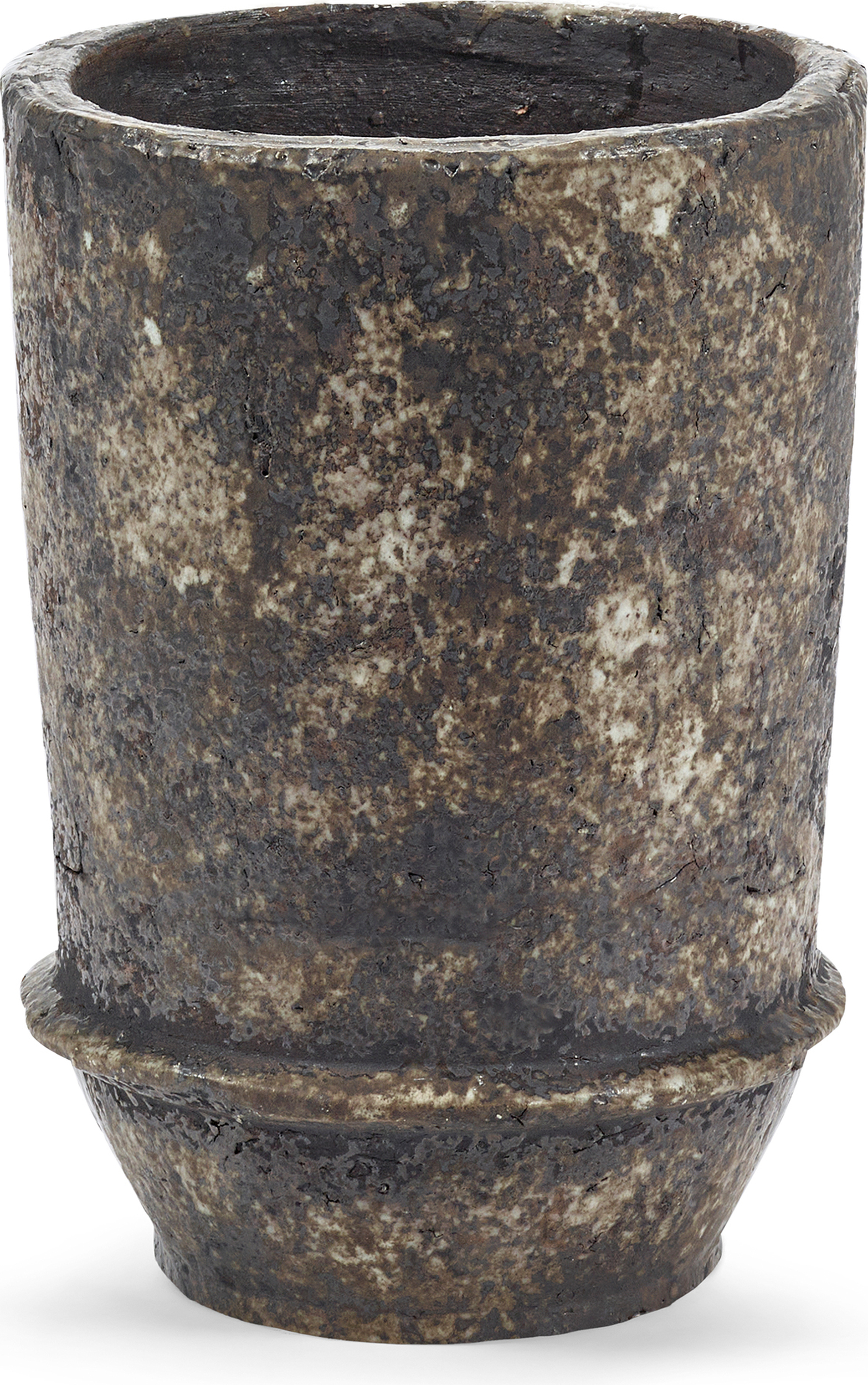Balkon-Pflanztöpfe Dune Blumentopf 26 Cm, Dunkelbraun