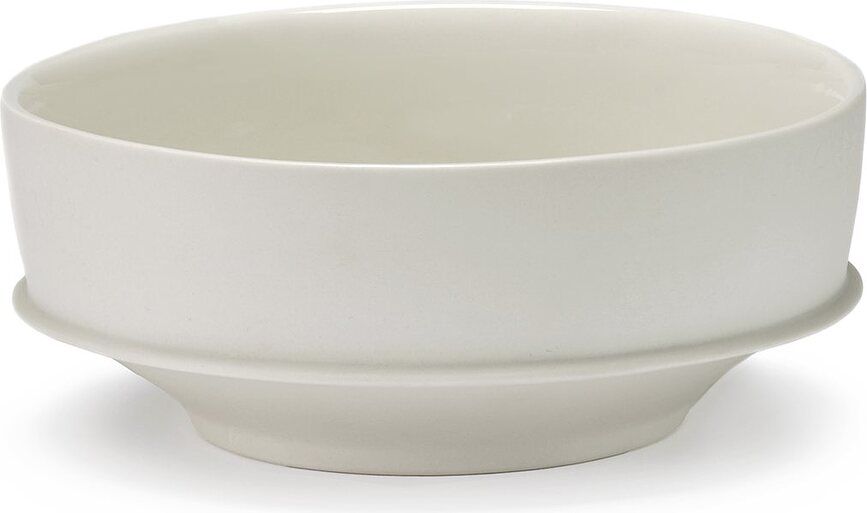 Dune Bols 19 cm, blancs, Lot de 2