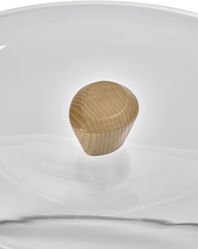 Dune Κάλυμμα για Πιατέλα, με μαύρη λαβή