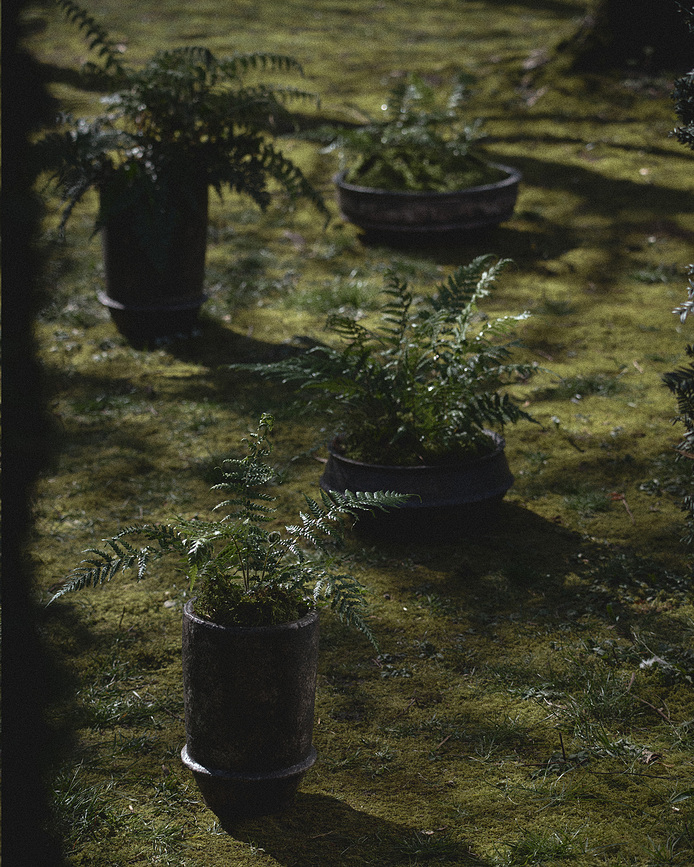 Dune Cvetlični lonec, 26 cm, temno rjav