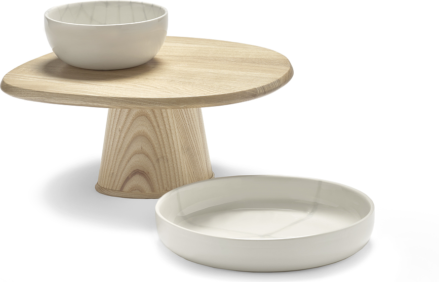 Dune Πιατέλα, 29 cm, μαύρη φλαμουριά