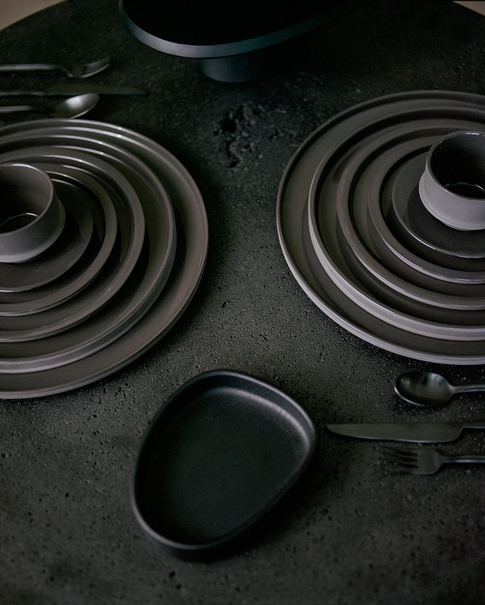 Dune Πιάτο Φαγητού, 33 cm, καφέ