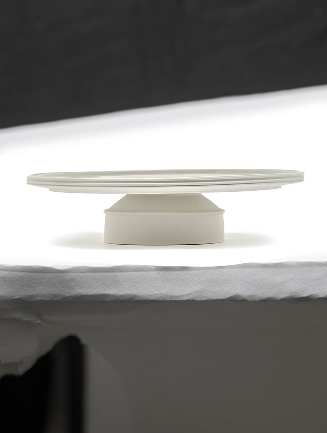 Dune Patera porculanska smeđa 33 cm