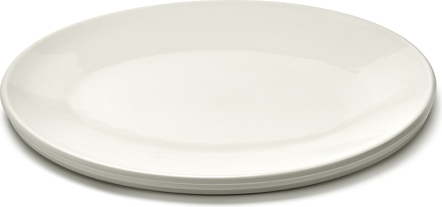 Dune Servirni krožnik ovalen, 46 cm, rjav