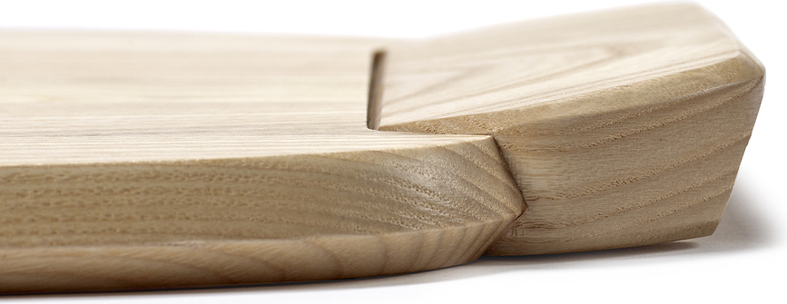 Dune Plateau 56,5 cm, frêne noir