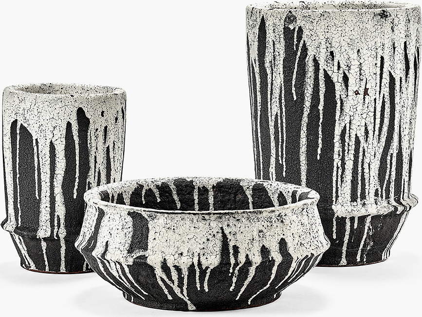 Dune Pot 18 cm, brun foncé