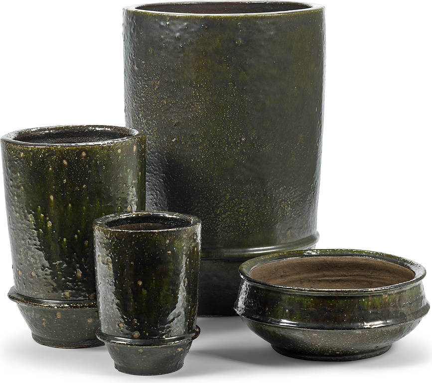 Dune Pot de fleurs 26 cm, brun foncé