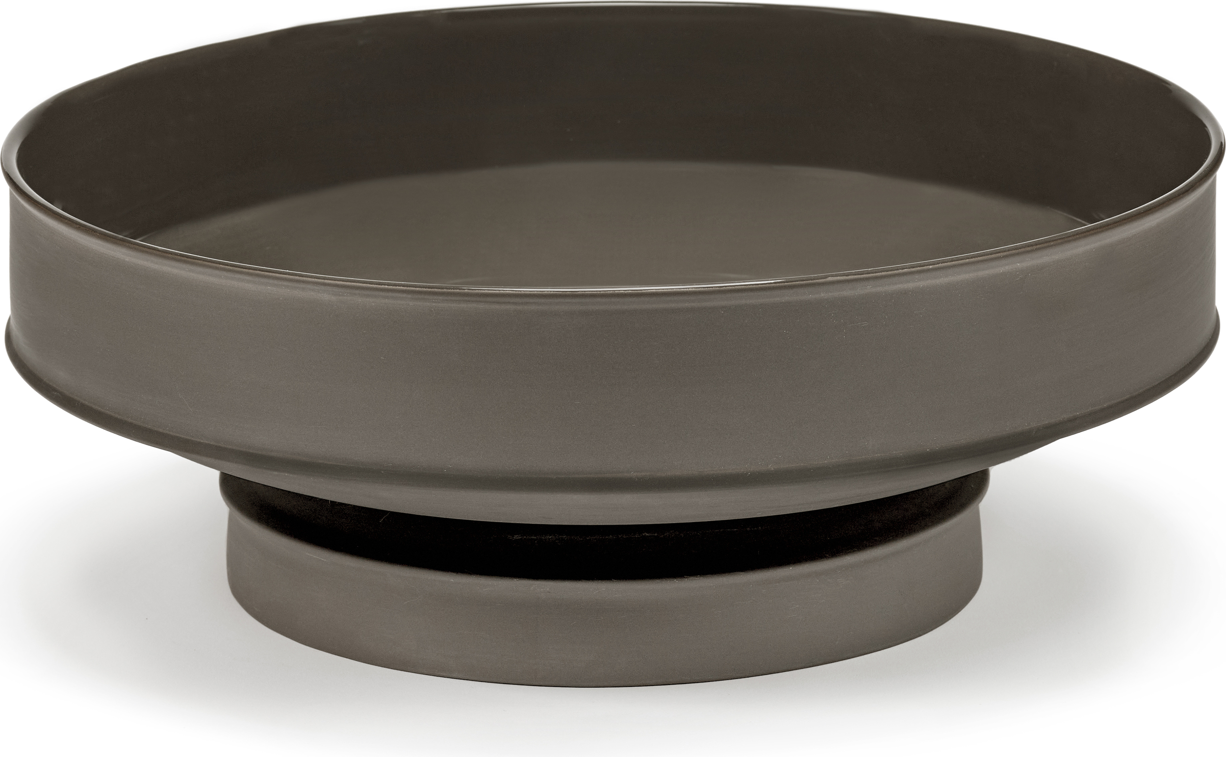 Snackschüssel Dune Schale Hoch 41 Cm, Braun