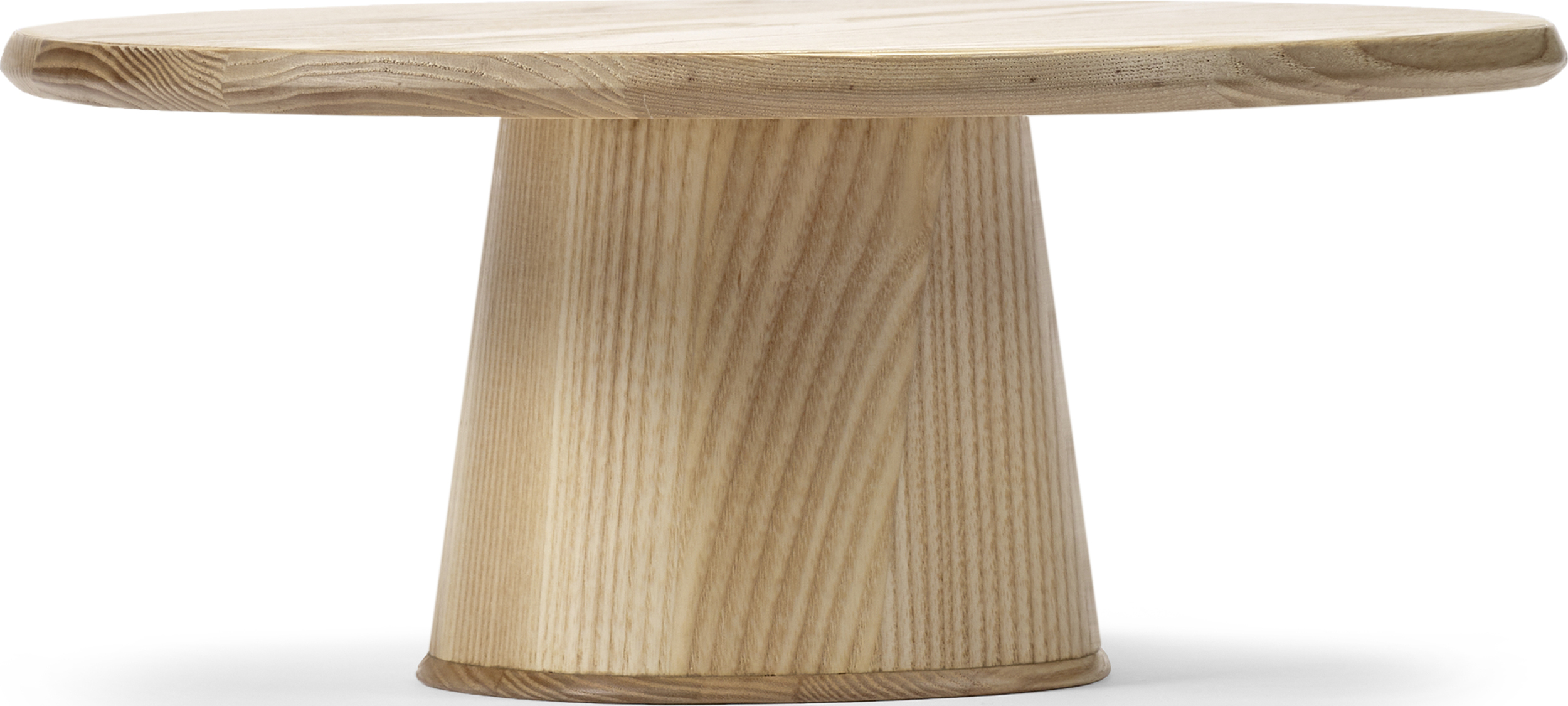 Etageren und Kuchenteller Dune Servierplatte 35, 5 Cm, Esche Natur