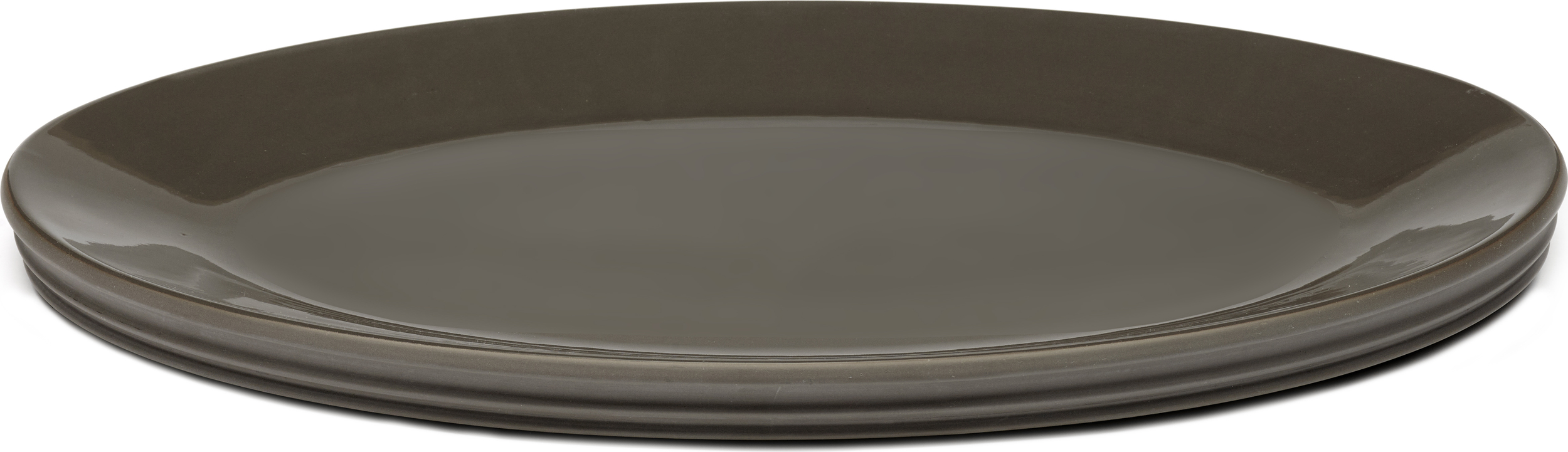 Dune Servierplatte oval 57 cm, braun