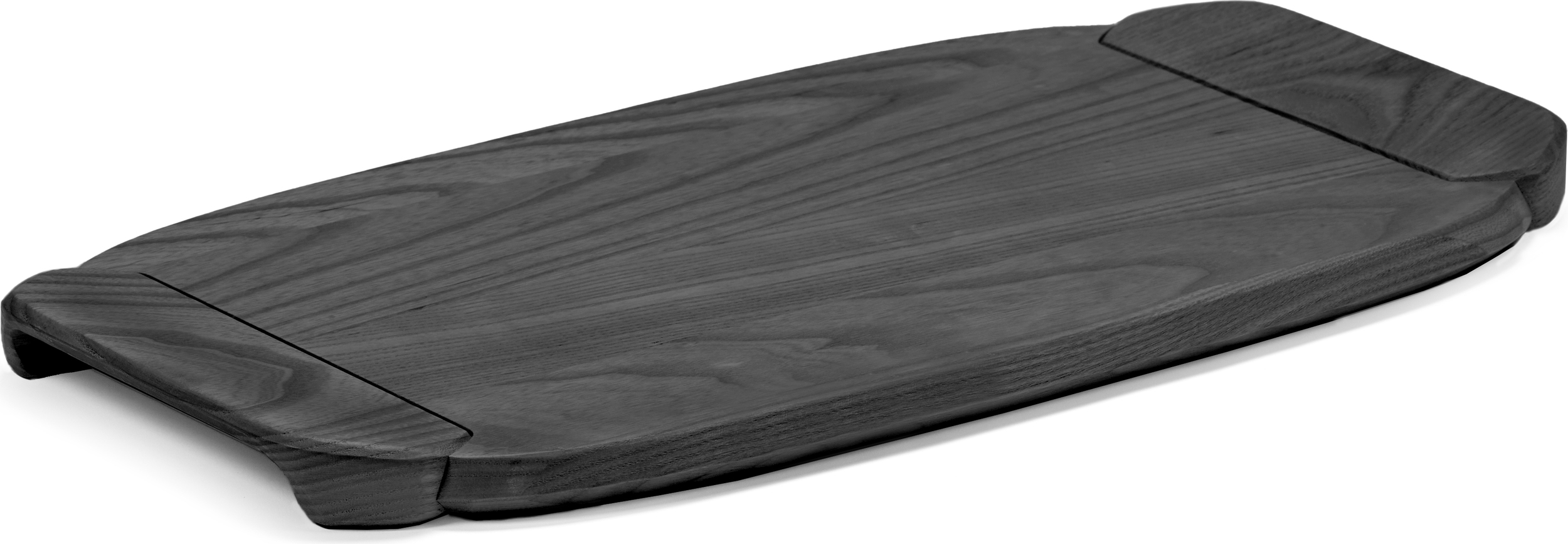 Serviertabletts Dune Serviertablett 46, 5 Cm, Schwarze Esche