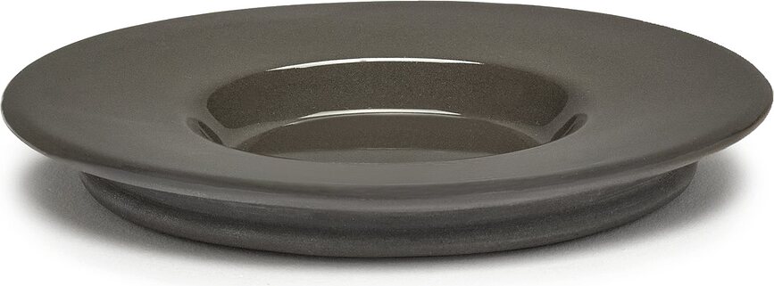 Dune Soucoupes pour tasses à espresso, 11 cm, brunes, Lot de 2