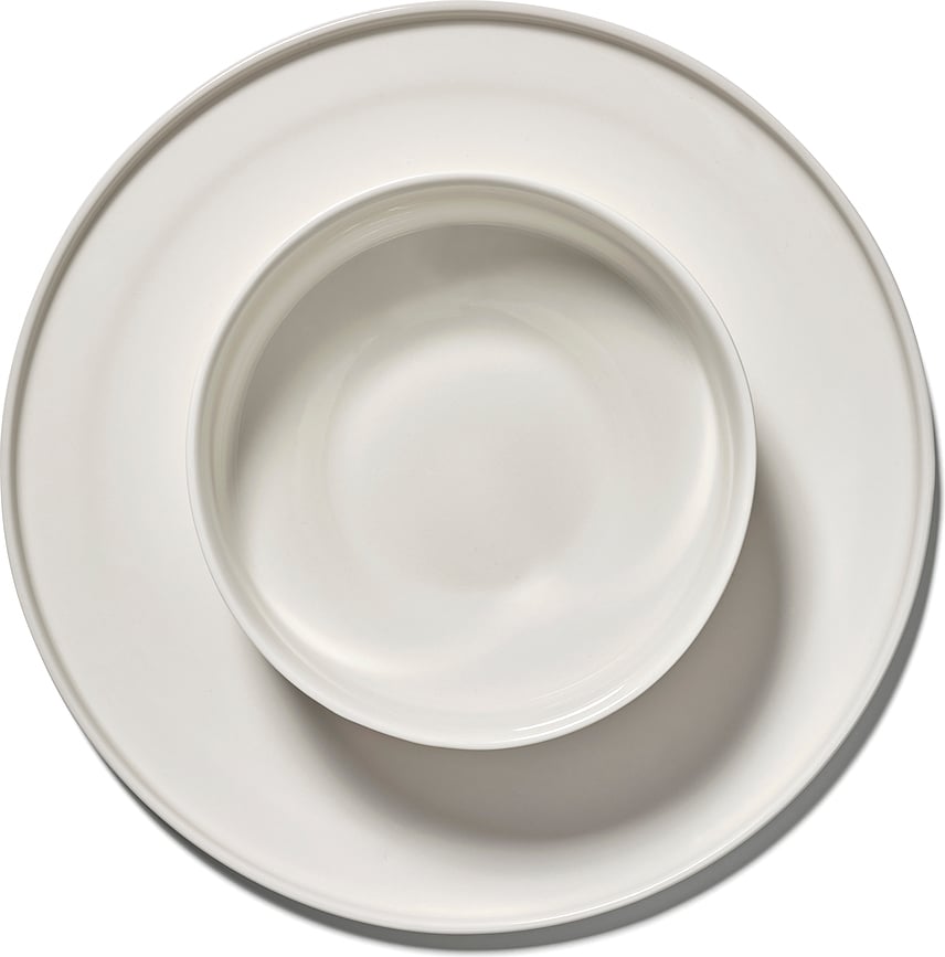 Dune Plitki Tanjur 33 cm smeđi