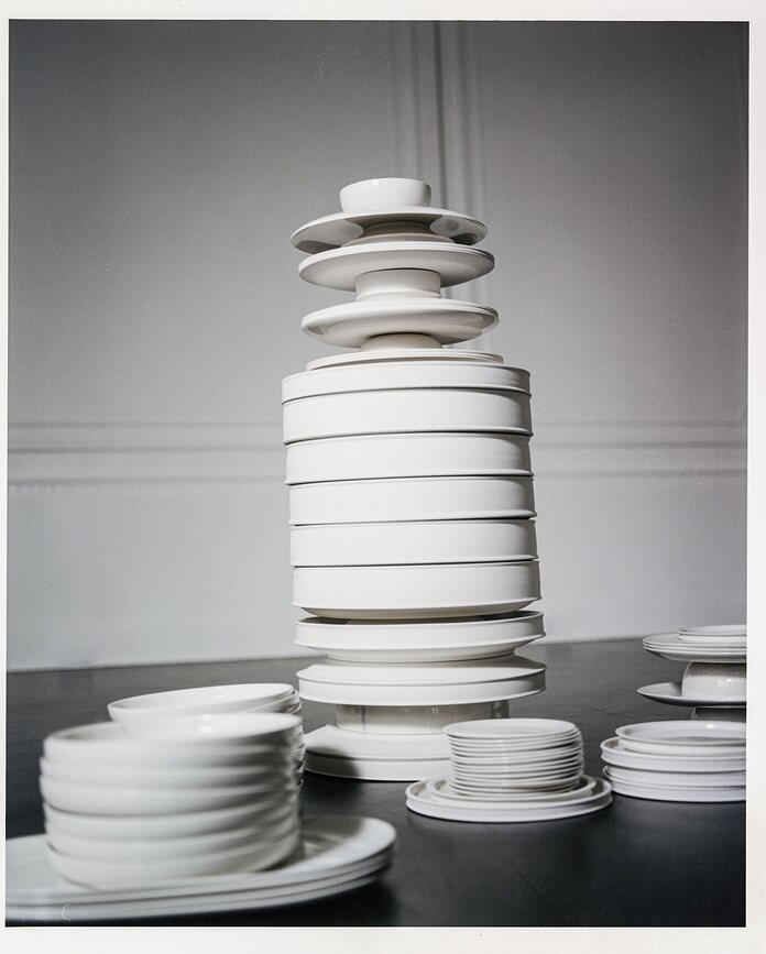 Dune Tanjuri za doručak 23 cm smeđi 2 kom.