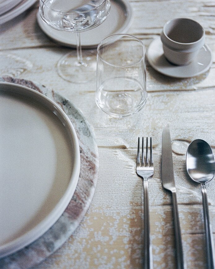 Dune Tanjurići za šalice za espresso 11 cm bijeli 2 kom.