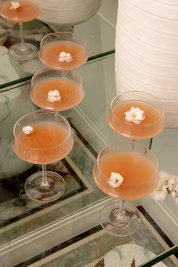 Dune Verres à Champagne à coupe plate, 300 ml, Lot de 4