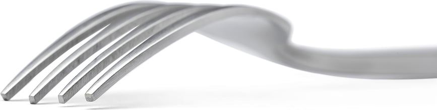 Dune Vilice stolne crne 6 kom.