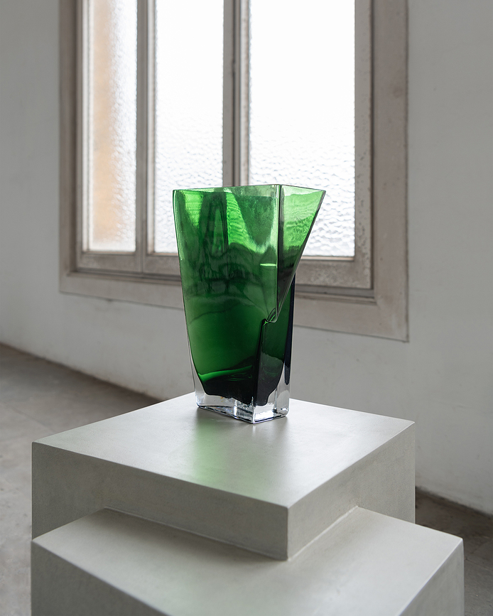 Dunk Βάζο, 33,5 εκ., γκρι