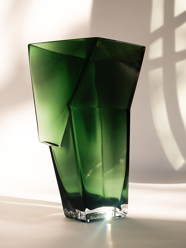 Dunk Vaza 33,5 cm siva