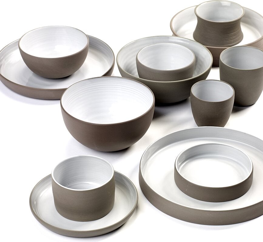 Dusk Assiettes à dessert 14,5 cm, Lot de 4