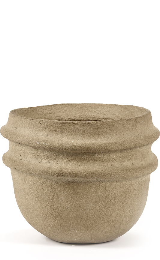 Earth Cache-pot 30 cm, marron