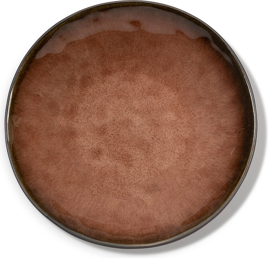 Bol Pure, 23,5 cm, marrón y amarillo