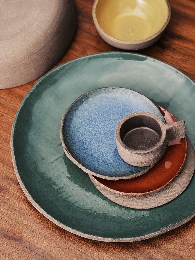 FCK Assiette à dessert, 14 cm, blanche