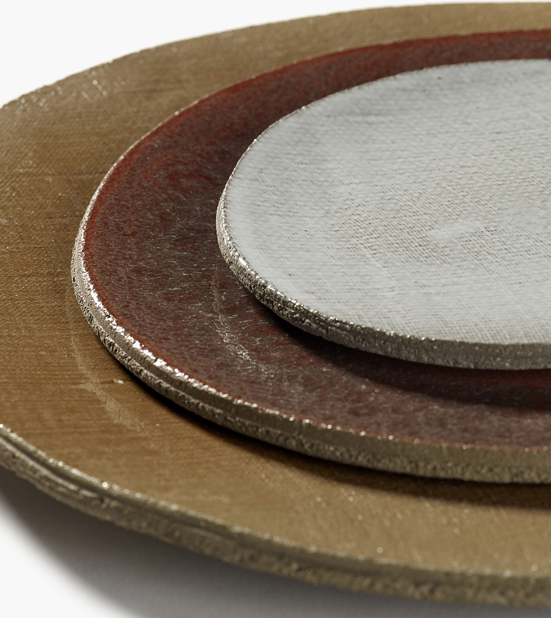 FCK Assiette à dessert, 14 cm, blanche