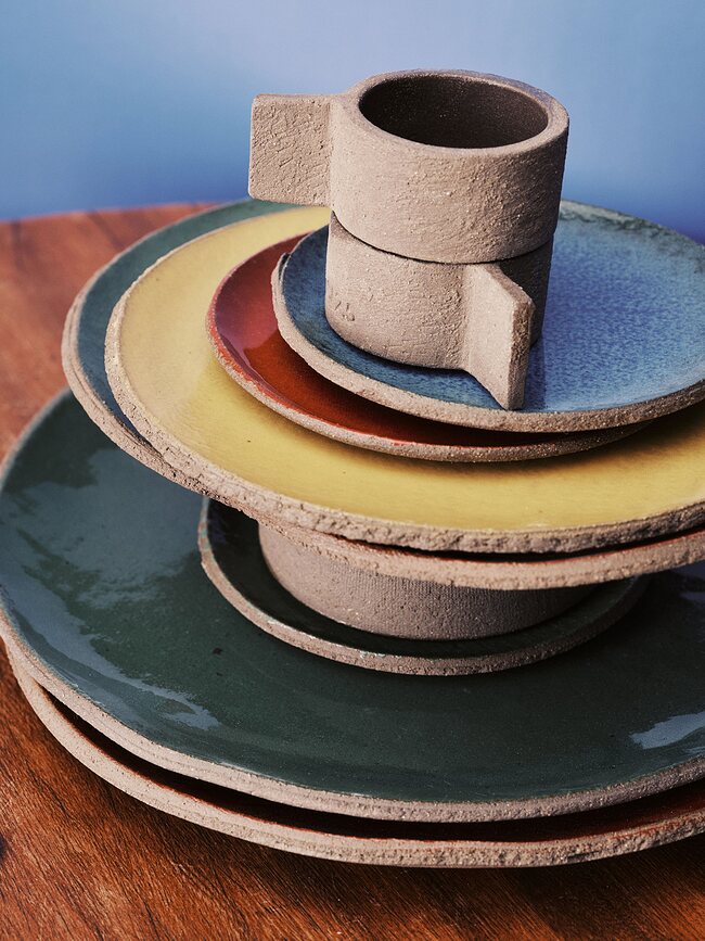 FCK Assiette à dessert, 14 cm, blanche