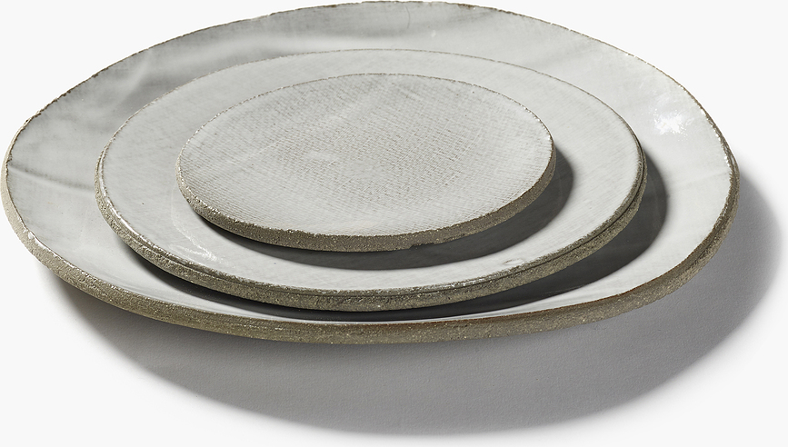 FCK Assiette à dessert, 14 cm, blanche